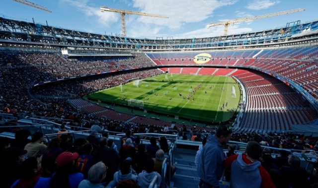 星空投注-每体：巴萨计划在2月将诺坎普球场容量扩增至6.2万个座位